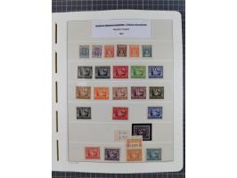 1849/1934 (ca.), meist postfrische Sammlung ab Altdeutschland mit einigen besseren Ausgaben, dabei u.a. Bayern mit Plattennum