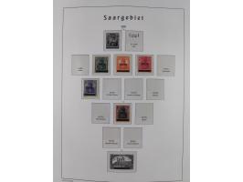 1849/1934 (ca.), meist postfrische Sammlung ab Altdeutschland mit einigen besseren Ausgaben, dabei u.a. Bayern mit Plattennum