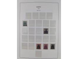 1849/1934 (ca.), meist postfrische Sammlung ab Altdeutschland mit einigen besseren Ausgaben, dabei u.a. Bayern mit Plattennum