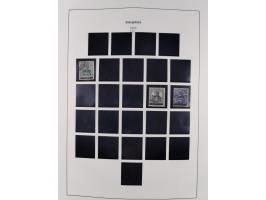 1849/1934 (ca.), meist postfrische Sammlung ab Altdeutschland mit einigen besseren Ausgaben, dabei u.a. Bayern mit Plattennum