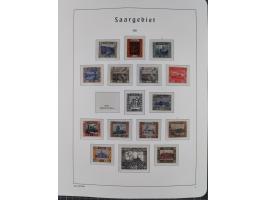 1849/1934 (ca.), meist postfrische Sammlung ab Altdeutschland mit einigen besseren Ausgaben, dabei u.a. Bayern mit Plattennum