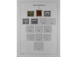 1849/1934 (ca.), meist postfrische Sammlung ab Altdeutschland mit einigen besseren Ausgaben, dabei u.a. Bayern mit Plattennum