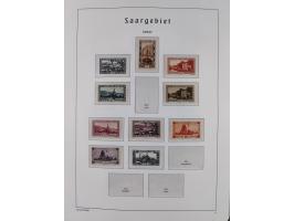 1849/1934 (ca.), meist postfrische Sammlung ab Altdeutschland mit einigen besseren Ausgaben, dabei u.a. Bayern mit Plattennum