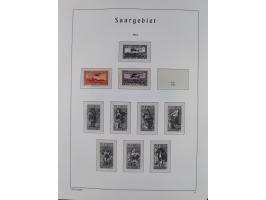 1849/1934 (ca.), meist postfrische Sammlung ab Altdeutschland mit einigen besseren Ausgaben, dabei u.a. Bayern mit Plattennum