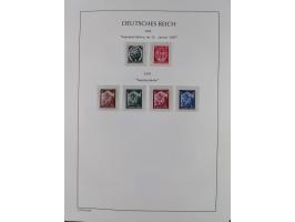 1849/1934 (ca.), meist postfrische Sammlung ab Altdeutschland mit einigen besseren Ausgaben, dabei u.a. Bayern mit Plattennum