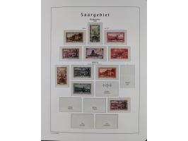 1849/1934 (ca.), meist postfrische Sammlung ab Altdeutschland mit einigen besseren Ausgaben, dabei u.a. Bayern mit Plattennum