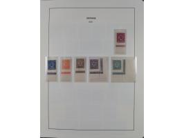 1849/1934 (ca.), meist postfrische Sammlung ab Altdeutschland mit einigen besseren Ausgaben, dabei u.a. Bayern mit Plattennum