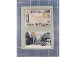 1900/11, postal history group of circa 65 covers and cards, mostly foreign destinations, many attractive and interesting usag