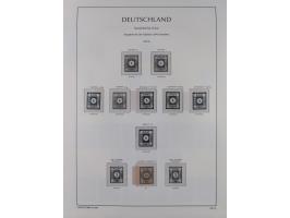 1945/49, meist postfrische Sammlung, dabei viele komplette Ausgaben, u.a. Mi.-Nr. 95AXatUs (2), Bl. 1x Bogenecke, Bl. 3-5, Bl