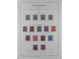1945/49, meist postfrische Sammlung, dabei viele komplette Ausgaben, u.a. Mi.-Nr. 95AXatUs (2), Bl. 1x Bogenecke, Bl. 3-5, Bl