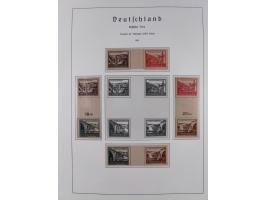 1945/49, meist postfrische Sammlung, dabei viele komplette Ausgaben, u.a. Mi.-Nr. 95AXatUs (2), Bl. 1x Bogenecke, Bl. 3-5, Bl