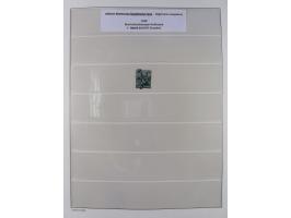 1945/49, meist postfrische Sammlung, dabei viele komplette Ausgaben, u.a. Mi.-Nr. 95AXatUs (2), Bl. 1x Bogenecke, Bl. 3-5, Bl