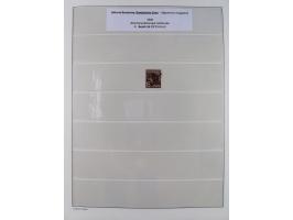 1945/49, meist postfrische Sammlung, dabei viele komplette Ausgaben, u.a. Mi.-Nr. 95AXatUs (2), Bl. 1x Bogenecke, Bl. 3-5, Bl