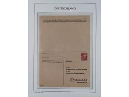 1945/49, meist postfrische Sammlung, dabei viele komplette Ausgaben, u.a. Mi.-Nr. 95AXatUs (2), Bl. 1x Bogenecke, Bl. 3-5, Bl