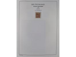 1945/46, postfrische Sammlung mit vielen kompletten Ausgaben und Blocks, dabei Finsterwalde, Großräschen, Glauchau, Meißen, O