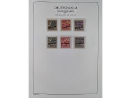 1945/46, postfrische Sammlung mit vielen kompletten Ausgaben und Blocks, dabei Finsterwalde, Großräschen, Glauchau, Meißen, O