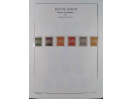 1945/46, postfrische Sammlung mit vielen kompletten Ausgaben und Blocks, dabei Finsterwalde, Großräschen, Glauchau, Meißen, O