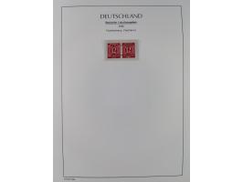 1945/46, postfrische Sammlung mit vielen kompletten Ausgaben und Blocks, dabei Finsterwalde, Großräschen, Glauchau, Meißen, O