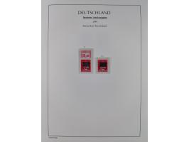 1945/46, postfrische Sammlung mit vielen kompletten Ausgaben und Blocks, dabei Finsterwalde, Großräschen, Glauchau, Meißen, O