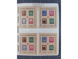 1945/46, postfrische Sammlung mit vielen kompletten Ausgaben und Blocks, dabei Finsterwalde, Großräschen, Glauchau, Meißen, O