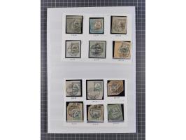 1887/1917 (ca.), gestempelte Sammlung mit einigen Briefen, inkl. Vorläufern, Einheiten und weiteren Besonderheiten, teils sch