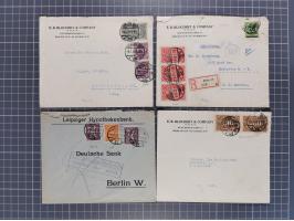 1834/2000 (ca.), Sammlung mit hunderten von Briefen und Karten ab Vorphila mit vielen besseren Einzel- und Mehrfachfrankature