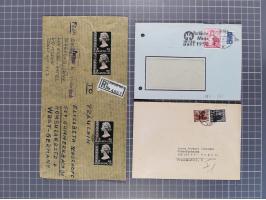 1834/2000 (ca.), Sammlung mit hunderten von Briefen und Karten ab Vorphila mit vielen besseren Einzel- und Mehrfachfrankature