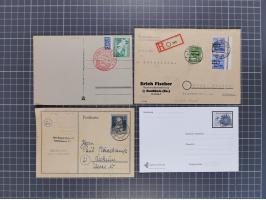 1834/2000 (ca.), Sammlung mit hunderten von Briefen und Karten ab Vorphila mit vielen besseren Einzel- und Mehrfachfrankature