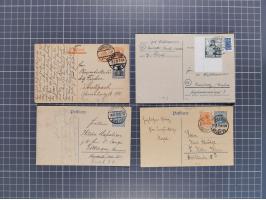 1834/2000 (ca.), Sammlung mit hunderten von Briefen und Karten ab Vorphila mit vielen besseren Einzel- und Mehrfachfrankature