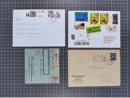 1834/2000 (ca.), Sammlung mit hunderten von Briefen und Karten ab Vorphila mit vielen besseren Einzel- und Mehrfachfrankature