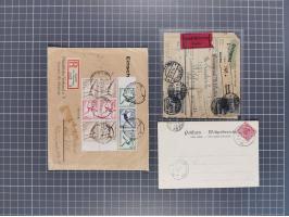 1834/2000 (ca.), Sammlung mit hunderten von Briefen und Karten ab Vorphila mit vielen besseren Einzel- und Mehrfachfrankature