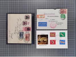 1834/2000 (ca.), Sammlung mit hunderten von Briefen und Karten ab Vorphila mit vielen besseren Einzel- und Mehrfachfrankature