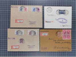 1834/2000 (ca.), Sammlung mit hunderten von Briefen und Karten ab Vorphila mit vielen besseren Einzel- und Mehrfachfrankature