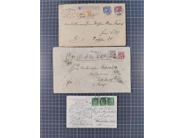 1834/2000 (ca.), Sammlung mit hunderten von Briefen und Karten ab Vorphila mit vielen besseren Einzel- und Mehrfachfrankature