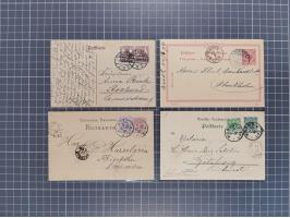 1834/2000 (ca.), Sammlung mit hunderten von Briefen und Karten ab Vorphila mit vielen besseren Einzel- und Mehrfachfrankature