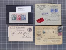 1834/2000 (ca.), Sammlung mit hunderten von Briefen und Karten ab Vorphila mit vielen besseren Einzel- und Mehrfachfrankature