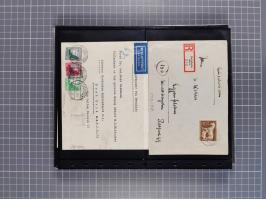 1834/2000 (ca.), Sammlung mit hunderten von Briefen und Karten ab Vorphila mit vielen besseren Einzel- und Mehrfachfrankature