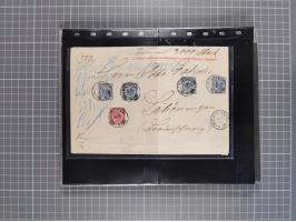 1834/2000 (ca.), Sammlung mit hunderten von Briefen und Karten ab Vorphila mit vielen besseren Einzel- und Mehrfachfrankature