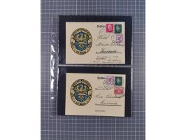 1834/2000 (ca.), Sammlung mit hunderten von Briefen und Karten ab Vorphila mit vielen besseren Einzel- und Mehrfachfrankature