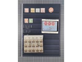 1834/2000 (ca.), Sammlung mit hunderten von Briefen und Karten ab Vorphila mit vielen besseren Einzel- und Mehrfachfrankature