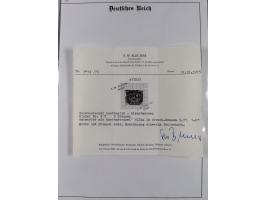 1871, DIENSTMARKEN-REICHSPOST-VORLÄUFER, ausstellungsmäßig aufgezogene kleine Spezialsammlung mit insgesamt 18 Belegen sowie 