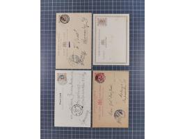 1891/2024 (ca.), hundreds of covers and cards with an abundance of interesting usages, many before the 1950s, noted early pos