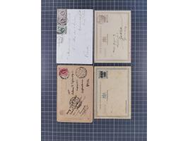 1891/2024 (ca.), hundreds of covers and cards with an abundance of interesting usages, many before the 1950s, noted early pos