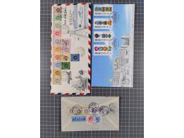 1891/2024 (ca.), hundreds of covers and cards with an abundance of interesting usages, many before the 1950s, noted early pos