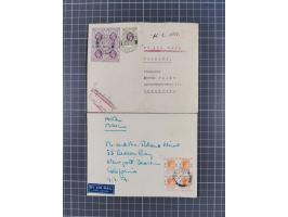 1891/2024 (ca.), hundreds of covers and cards with an abundance of interesting usages, many before the 1950s, noted early pos