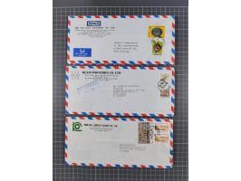 1937/2025 (ca.), Macau and taiwan accumulation of covers, noted a group of 1937 First Flights Macau-USA, etc., mostly in good