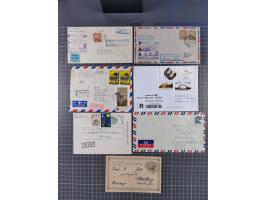 1937/2025 (ca.), Macau and taiwan accumulation of covers, noted a group of 1937 First Flights Macau-USA, etc., mostly in good