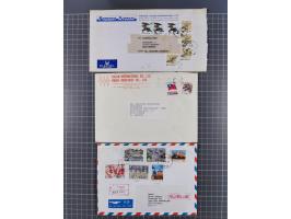1937/2025 (ca.), Macau and taiwan accumulation of covers, noted a group of 1937 First Flights Macau-USA, etc., mostly in good