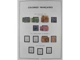 1872/1946 (ca.), mint never hinged/unused and used collection, incl. Forerunners and General Issues, with some duplicates, mu