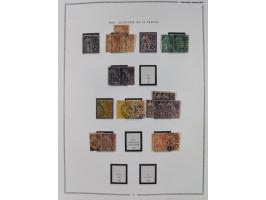 1872/1946 (ca.), mint never hinged/unused and used collection, incl. Forerunners and General Issues, with some duplicates, mu